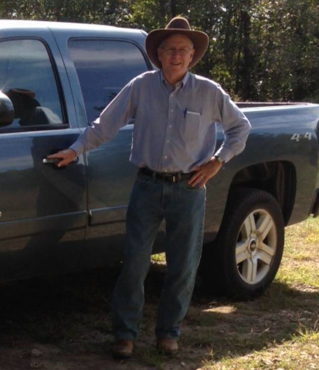 Paul Byrd in front of his truck